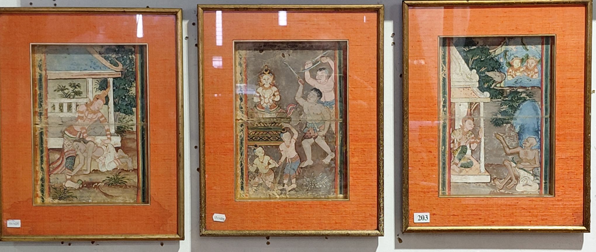 203 · THAI ILLUSTRATED PAINTINGS
