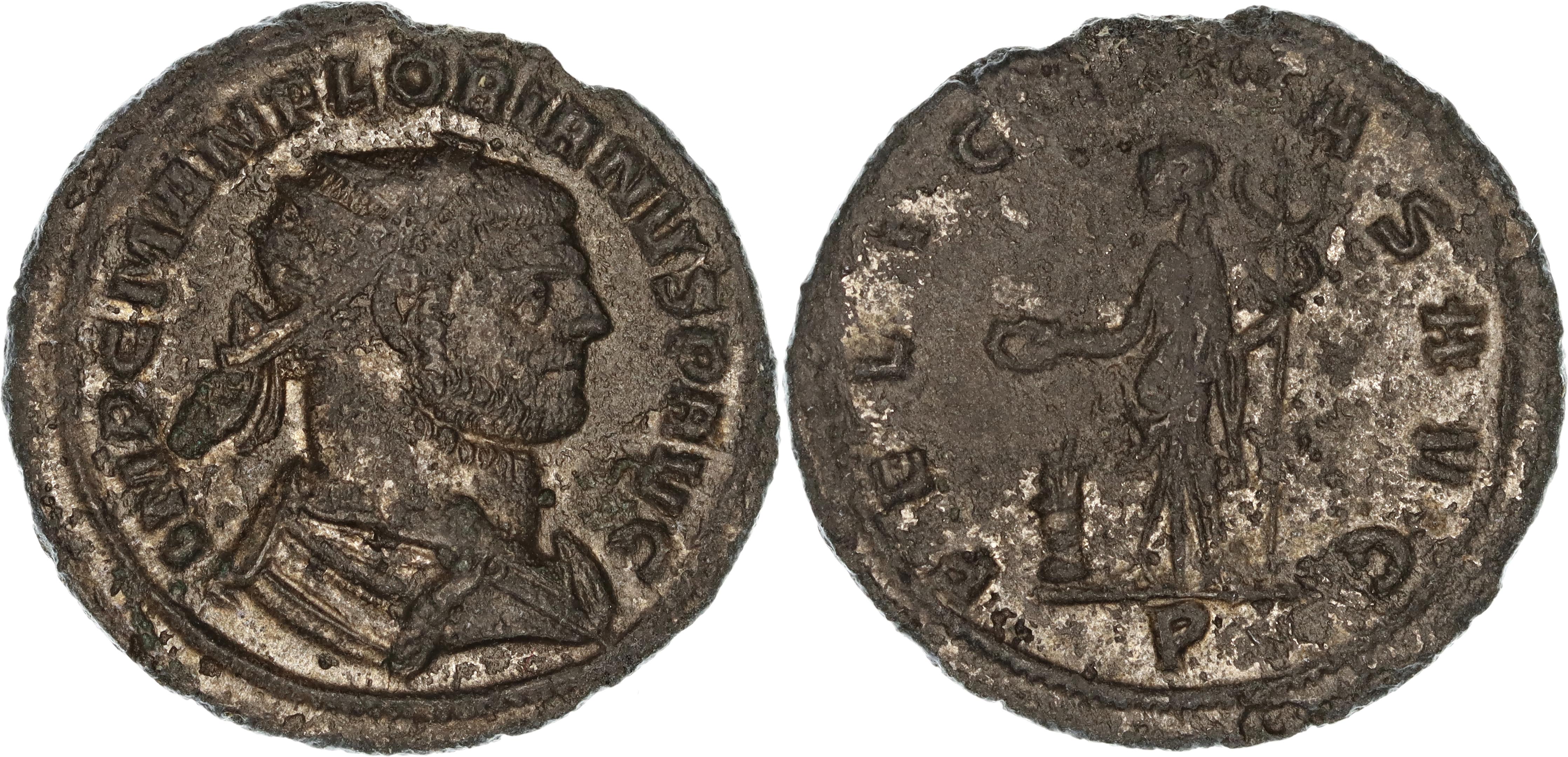 Roman Empire, Florian, Æ Antoninianus, 276 AD, nVF