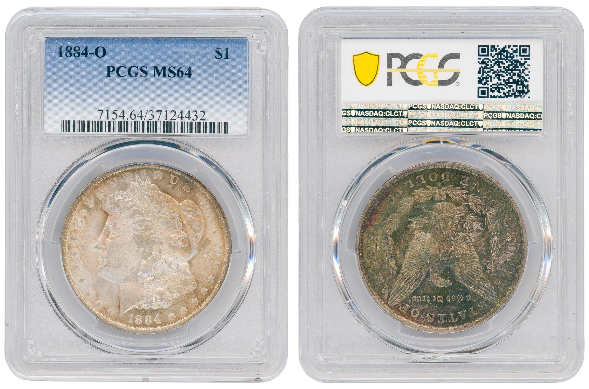 264 · The United States of America, One Dollar, 1884-O, PCGS MS64