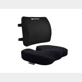 KILLER DEALS CAR HOME OFFICE CHAIR LUMBAR SUPPORT MEMORY FOAM CUSHIONS -