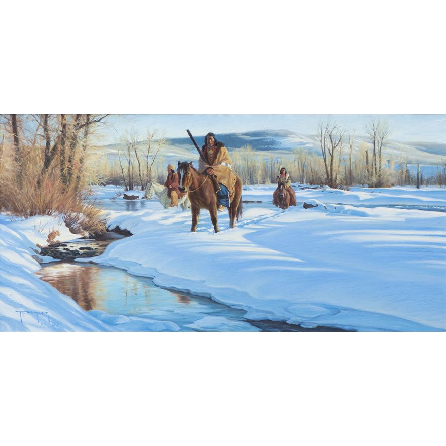 At the Crossing by Robert Duncan (1952- )