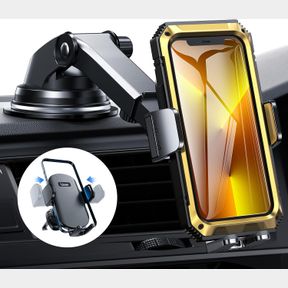 LISEN DASHBOARD PHONE HOLDER FOR CAR, UNIVERSAL COMPATIBLE WITH IPHONE AND ALL SMARTPHONES, BLACK, 12 MONTHS WARRANTY