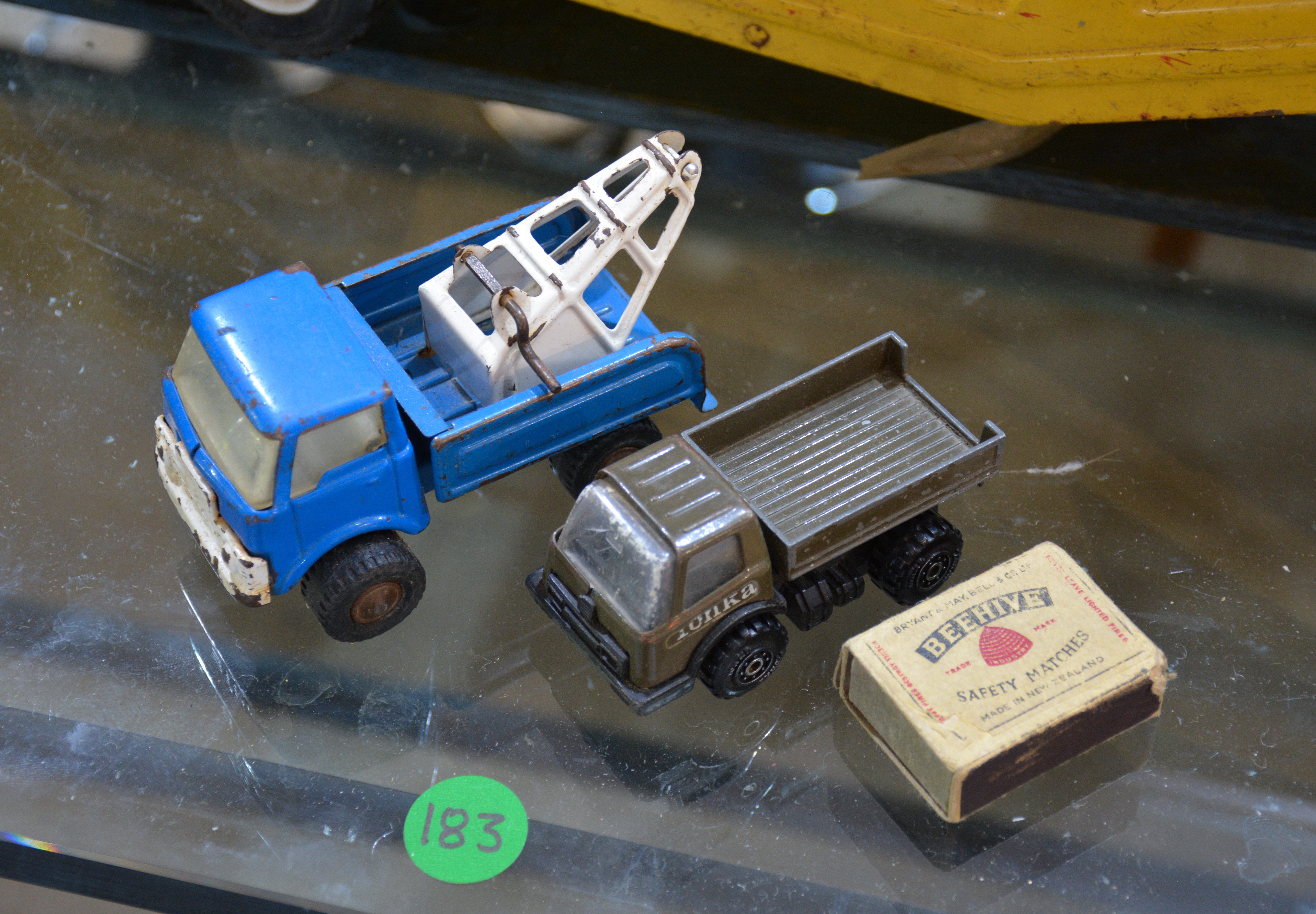 Small Metal Tonka Truck plus One — sold at auction in New Zealand for $10