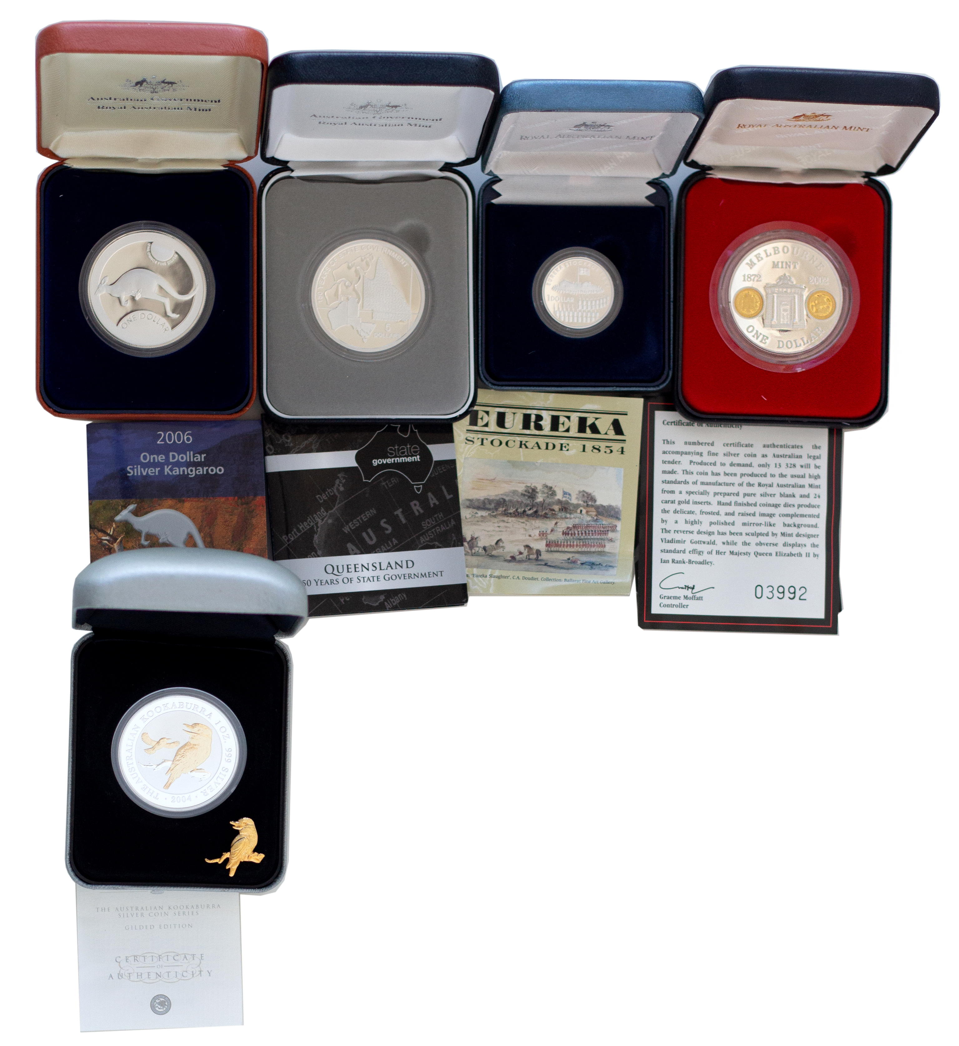 Accumulation, Elizabeth II, One Dollar, FDC