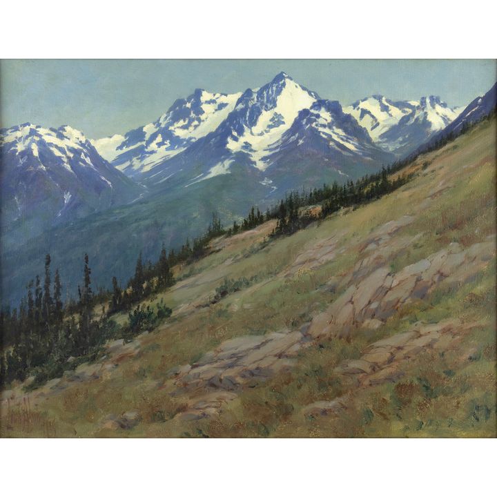 Louis Akin (1868-1913), Mount Akin, 1909