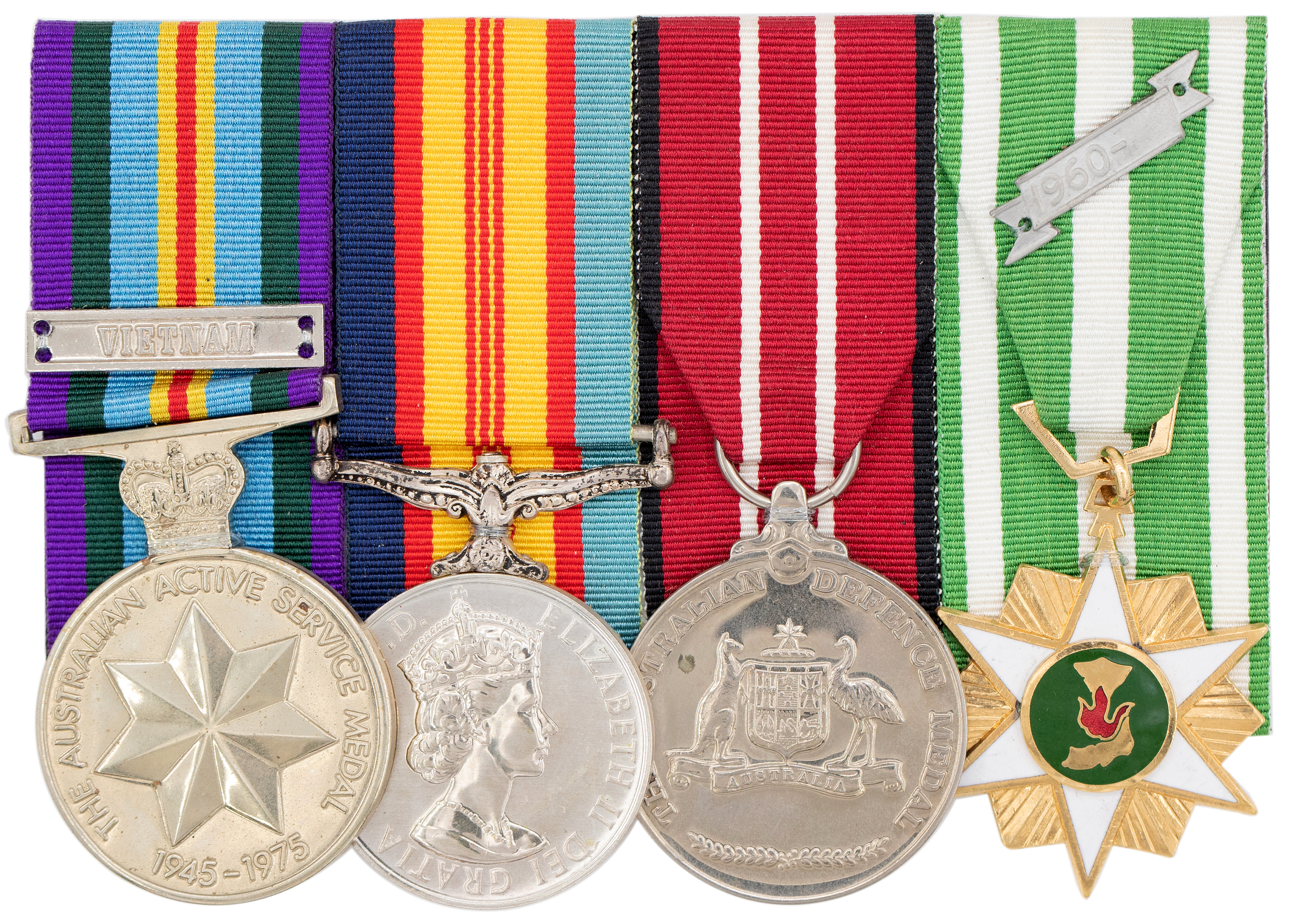 Vietnam War Group of Four, Rifleman, 1967 - 1970, EF
