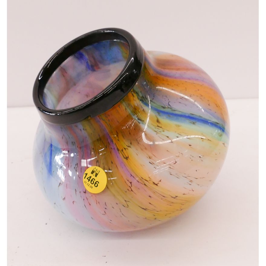 Mitchell Studio Glass Vase- 6''
