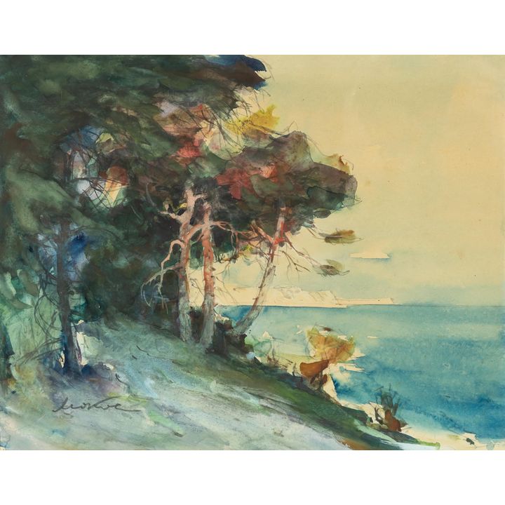 Marian Mokwa | Nad brzegiem. Lata 60. XX wieku