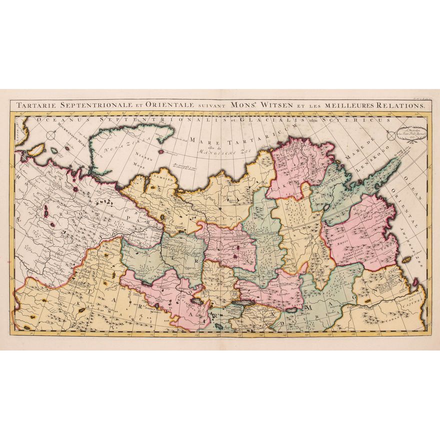 Jean Frederic Bernard | Tartarie Septentrionale et Orientale Suivant Mons.R Witsen et les Meilleures Relations