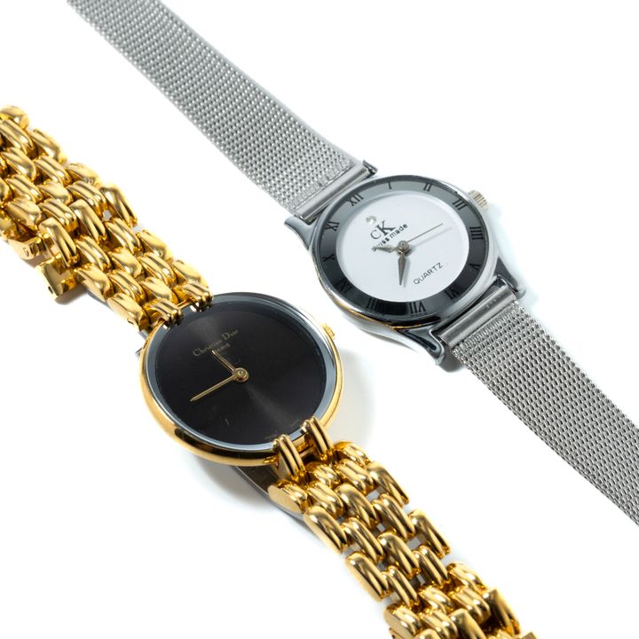 Christian Dior Baguilla & Calvin Klein Ladies Watches, Circa 2010s,