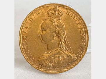 1887 VICTORIA JUBILEE HEAD GOLD SOVEREIGN