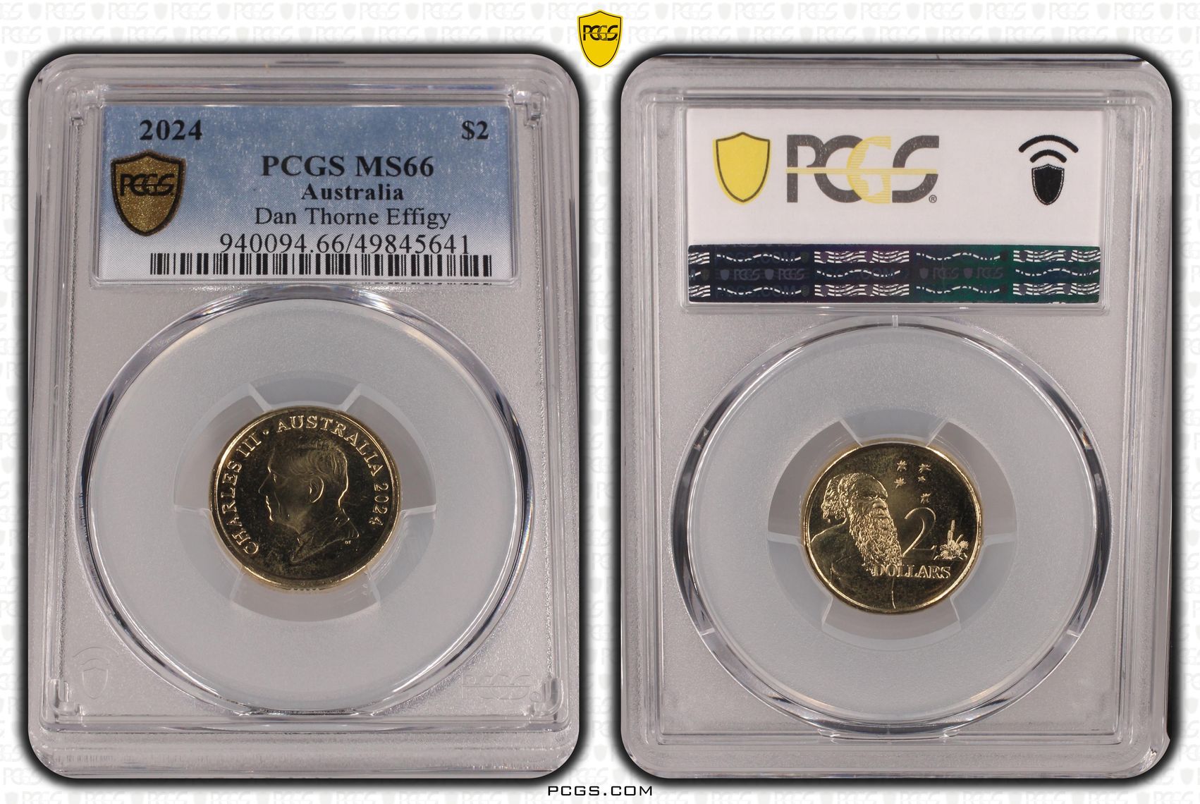 Dan Thorne Effigy , Two Dollar, 2024, PCGS MS66