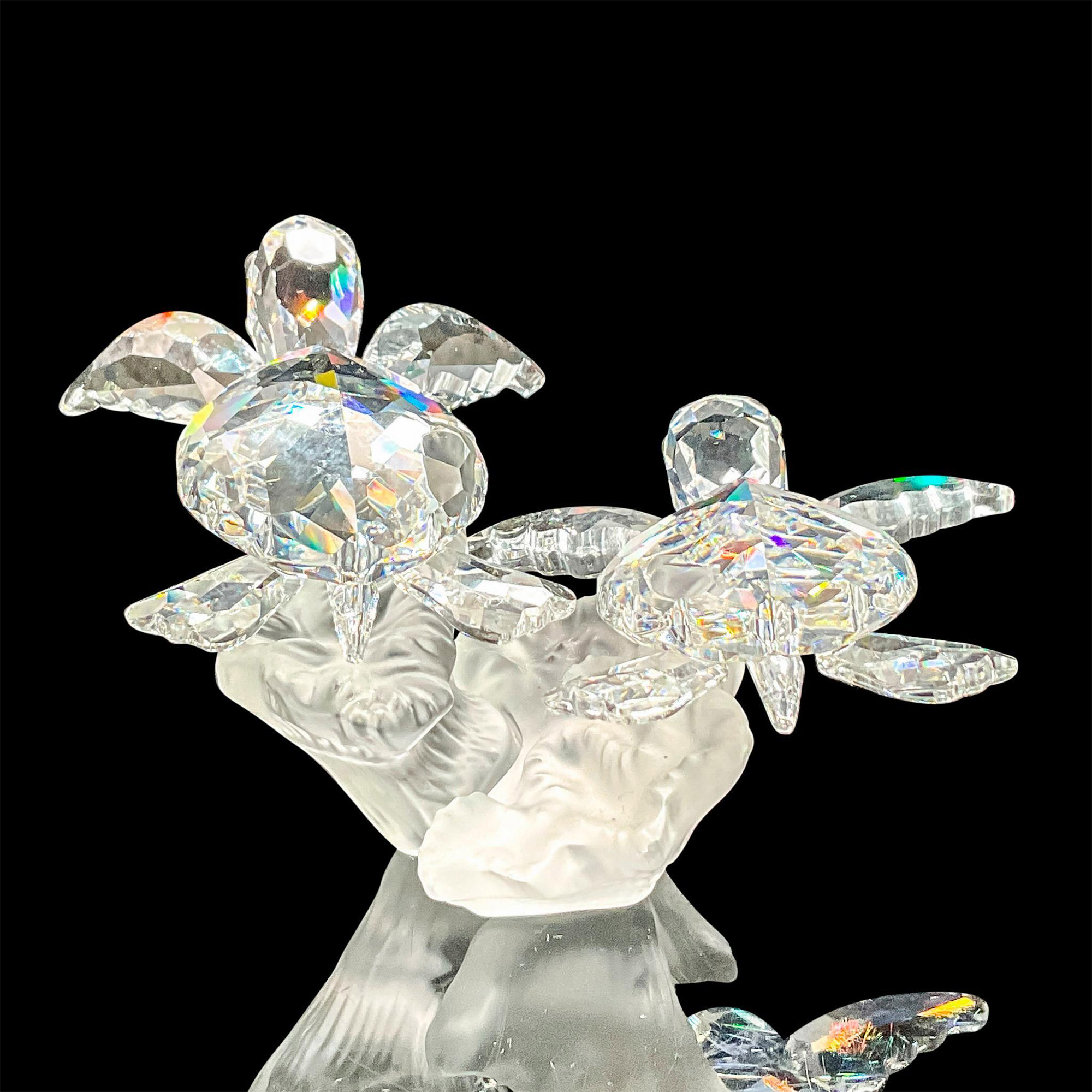 Swarovski Crystal Figurine, Baby Sea Turtles | Lion and Unicorn
