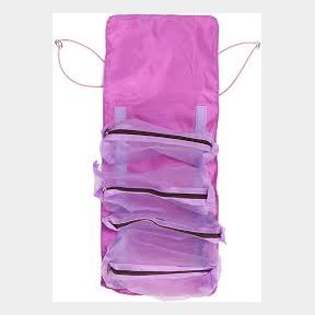 Detachable Cosmetic Bag Large Capacity Travel Makeup Bag Toiletry Organizer - Purple - Pink- 51748/13629 AS B3 (S9)