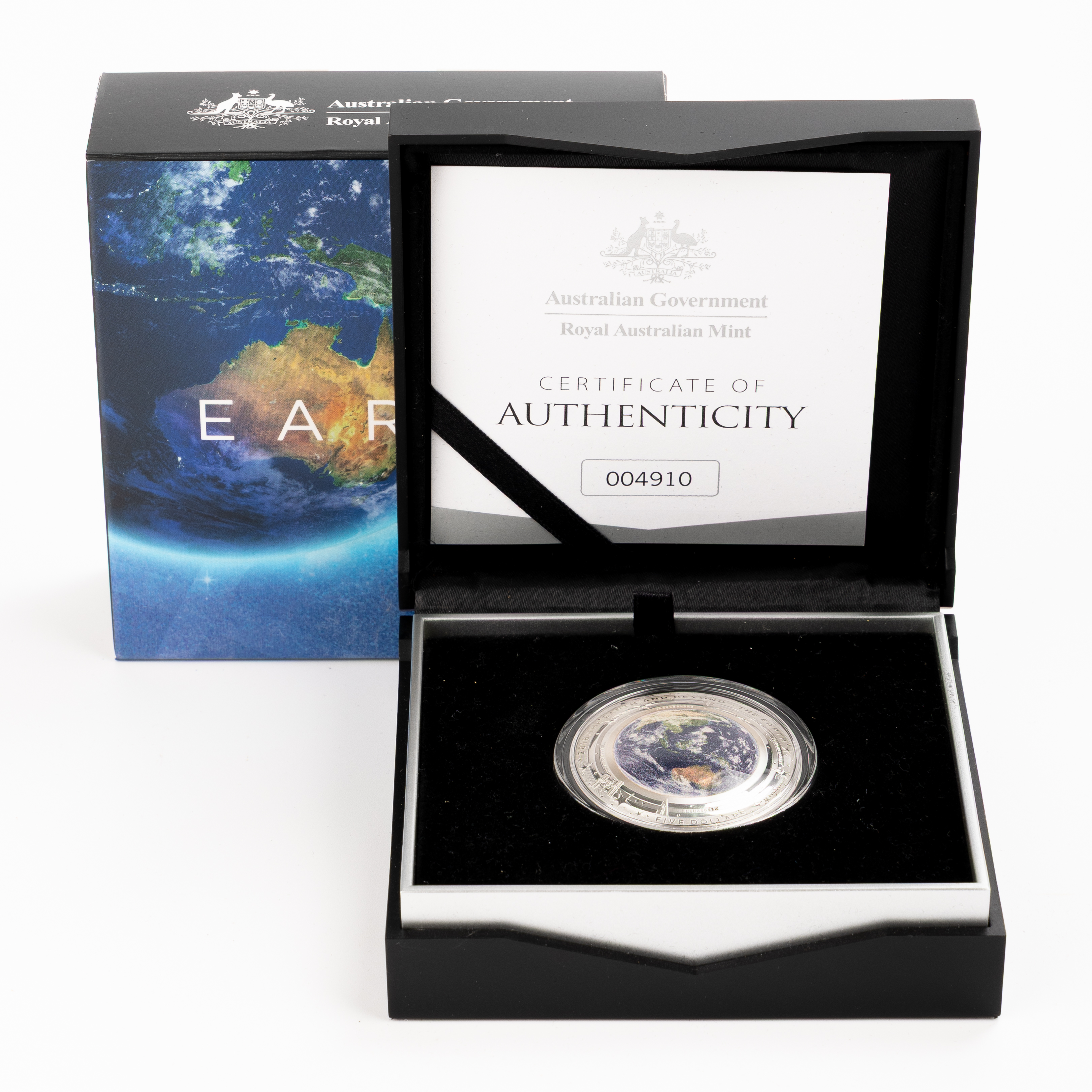 47 · RAM - Earth & Beyond Series, The Earth, Five Dollars, 2018,  FDC