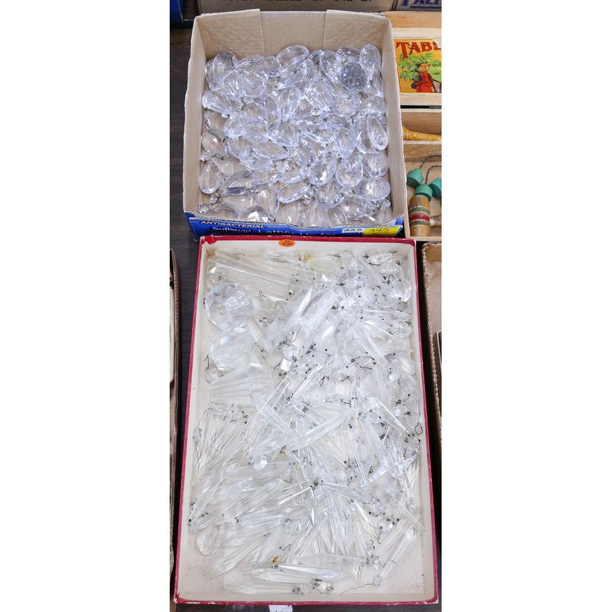 2 Boxes Lamp Crystals