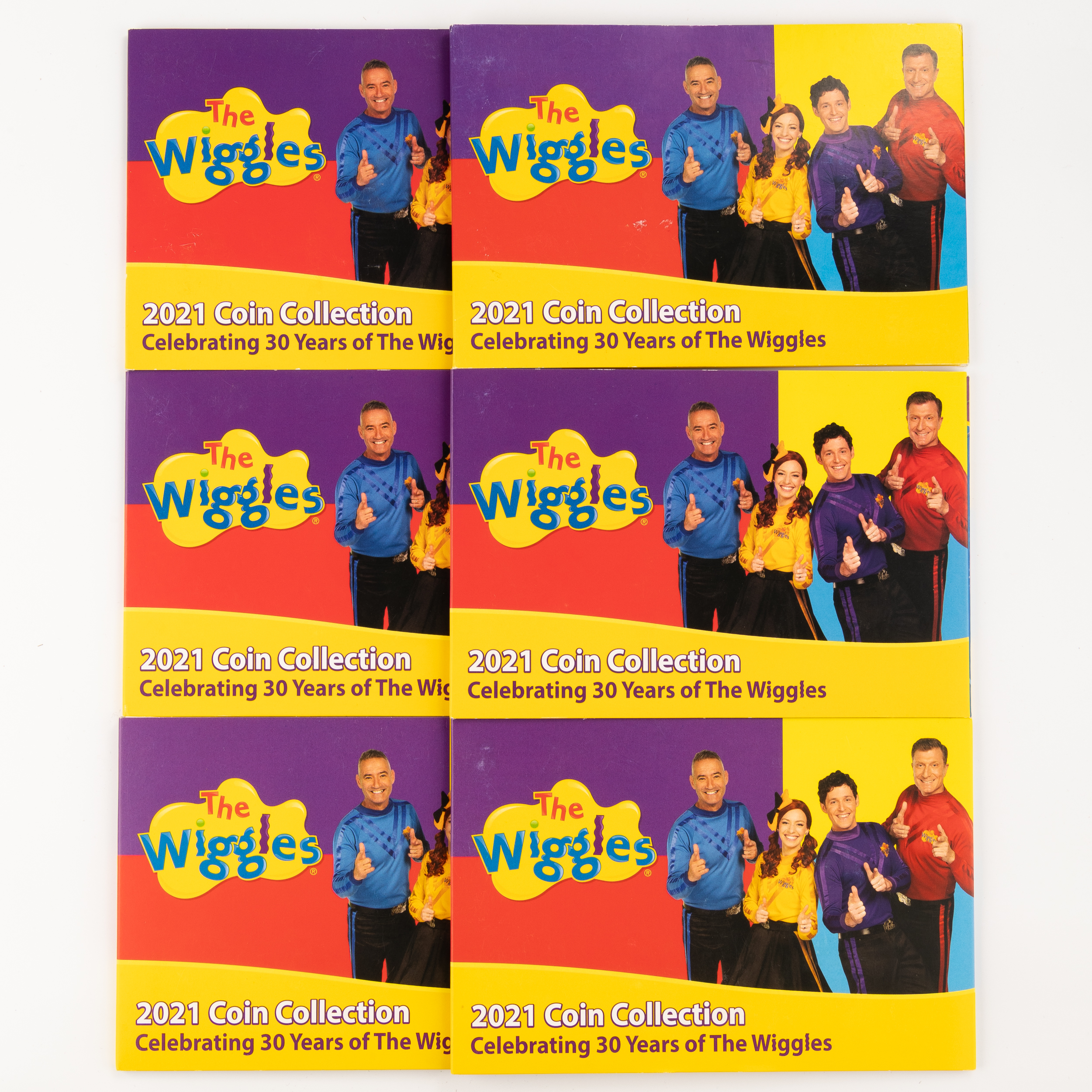 Elizabeth II, RAM - The Wiggles 30 years, One Dollar - Two Dollars, 2021, UNC
