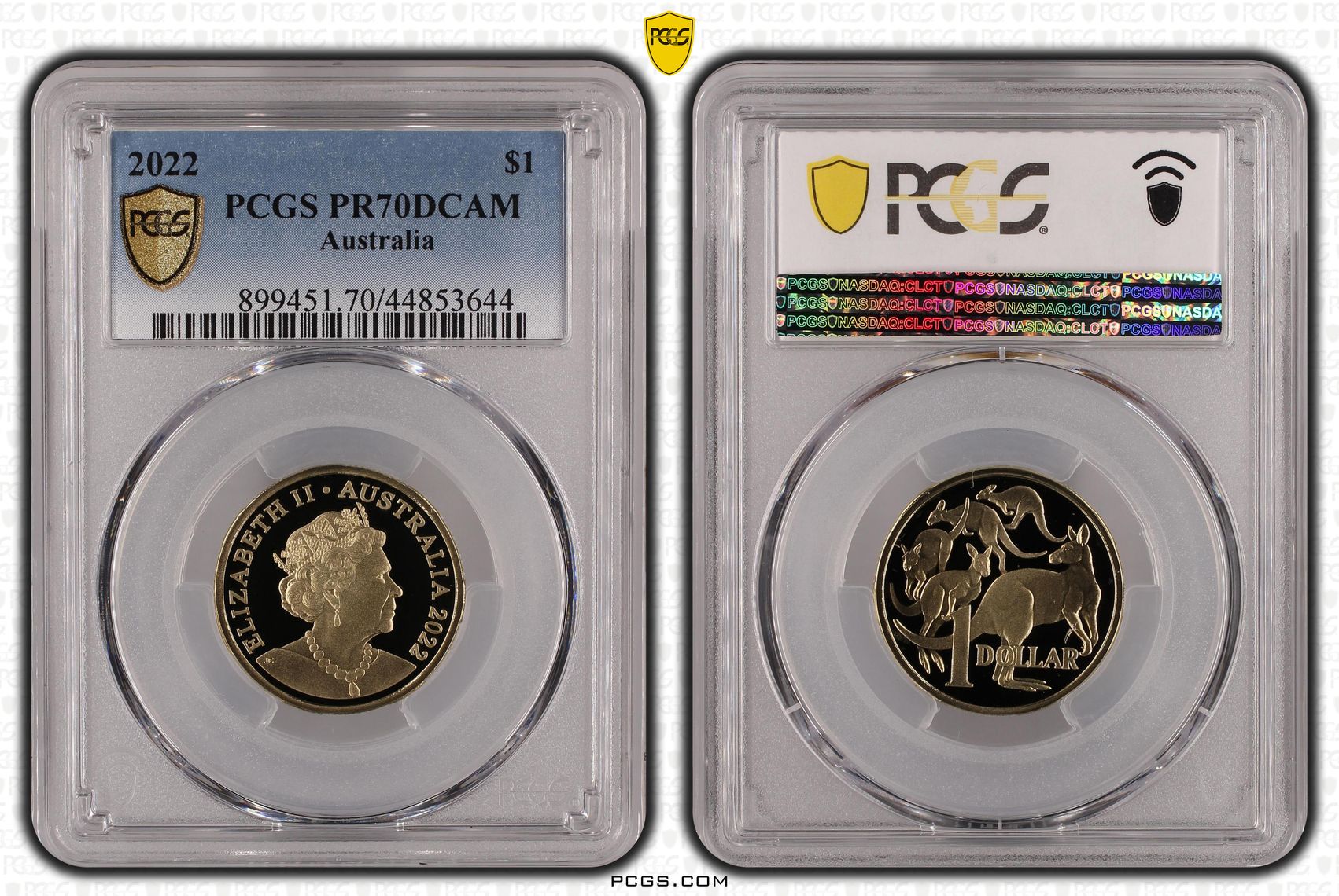 One Dollar, 2022, PCGS PR70DCAM
