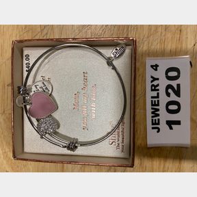 SHINE MOM FILL MY HEART WITH LOVE ROSE ADJUSTABLE BRACELET