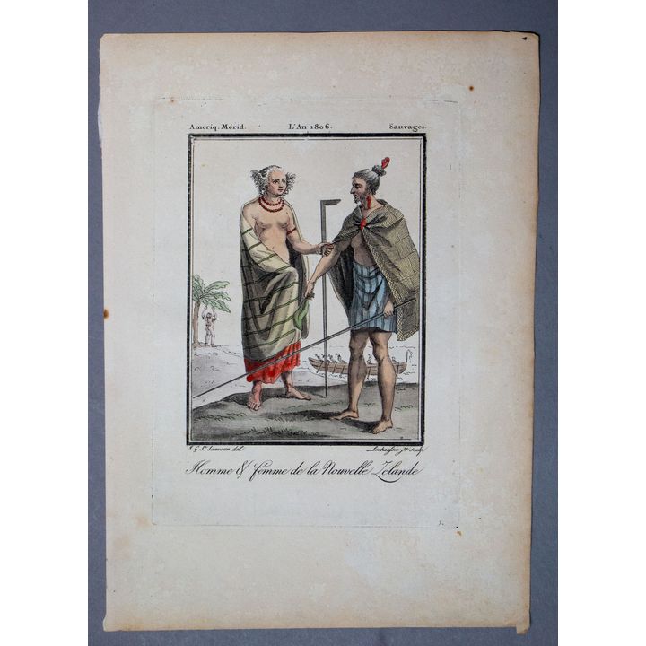 GRASSET de SAINT SAUVEUR, JACQUES - Homme & Femme de la Nouvelle Zelande