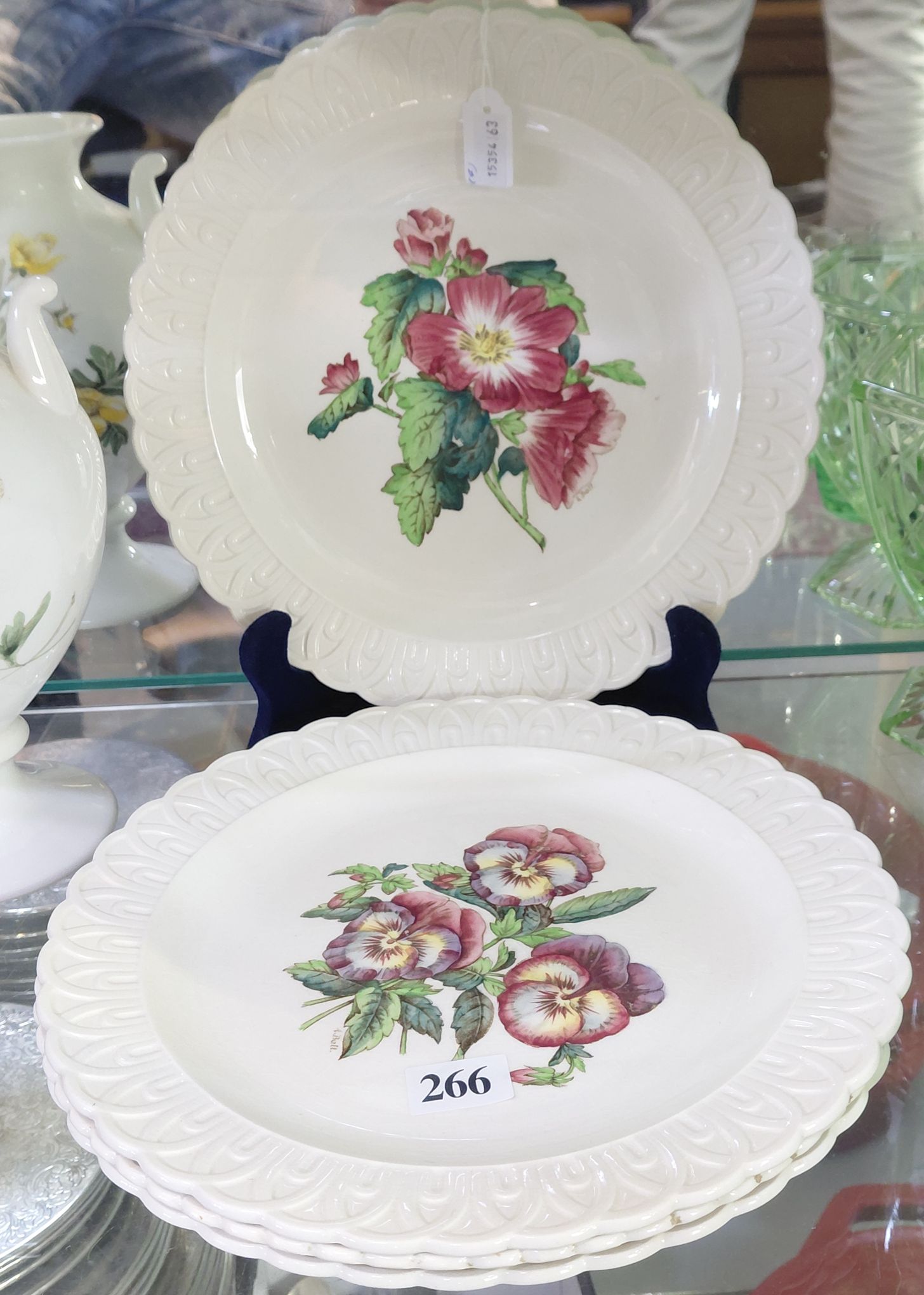 266 · SPODE BOTANICAL DESIGN PLATES