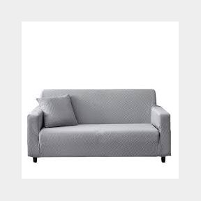 The Hub - Stretch Jacquard Couch Covers - Removable - Washable - Light Grey - 300cm | AS 51663/60703 B1 (S1)CB