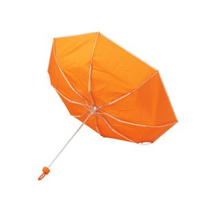 Alice Umbrellas Manual Open Windproof Mini Compact Orange|