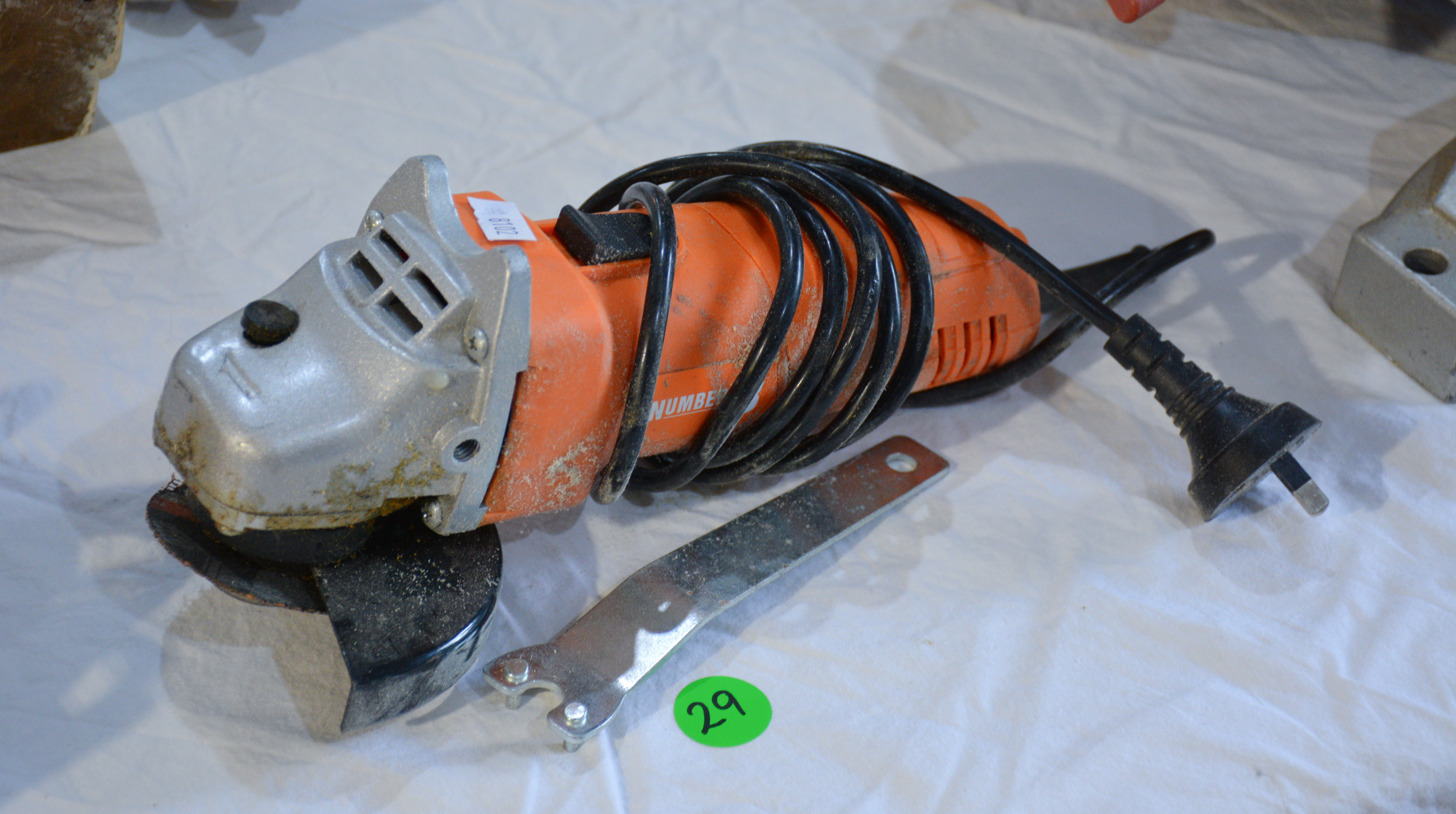 No. 8 Angle Grinder — NZ auction result