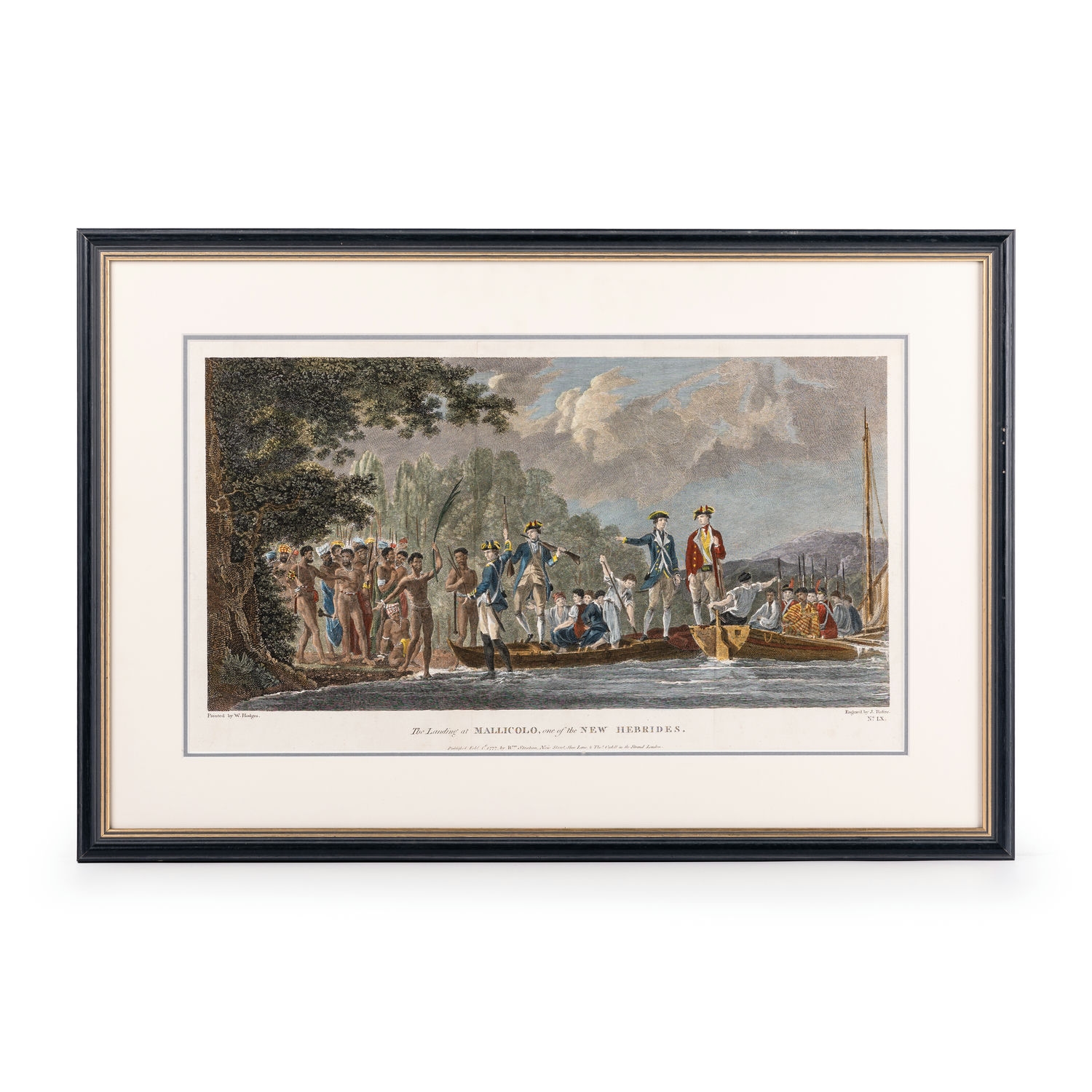 42 · W. Hodges, The Landing at Mallicolo, 1777,