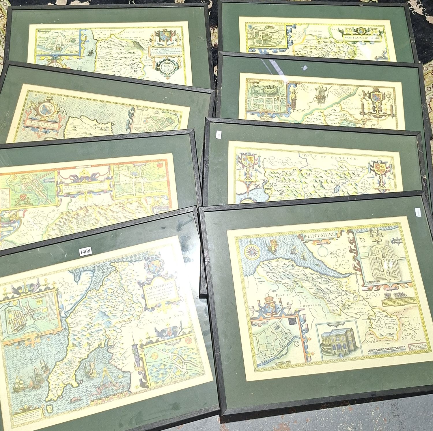 A Suite Of 8 Maps