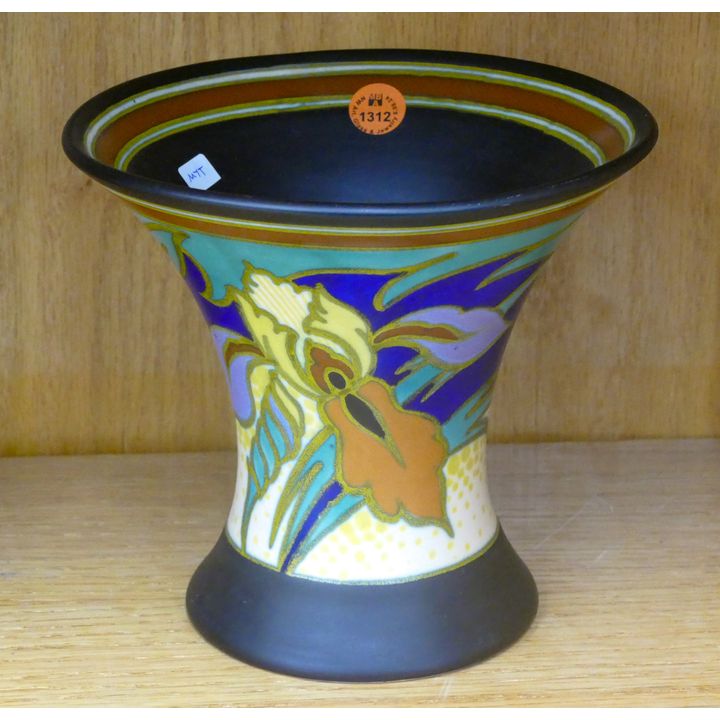 Hagelan Plazuid Gouda Pottery Vase 6.5''