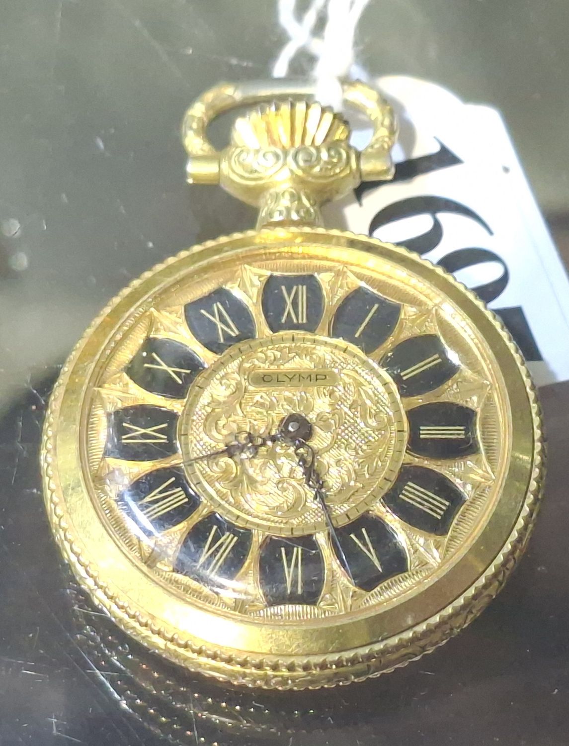 Gold Plated Pocket Watch