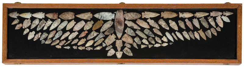 Frame of Archaic and Woodland Points