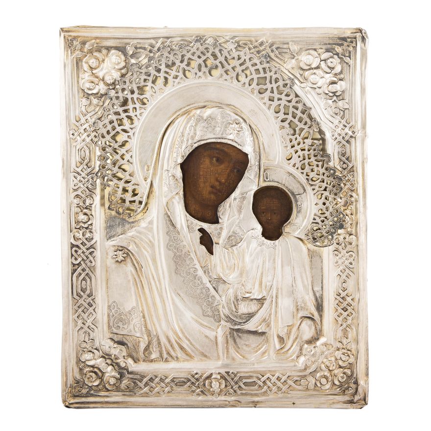 Ikona - Matka Boska Kazańska, Rosja, 1890 r.