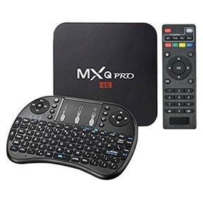 Android TV Box MXQ Pro 4K 5G HD TV Box PLUS Mini Backlit Keyboard |