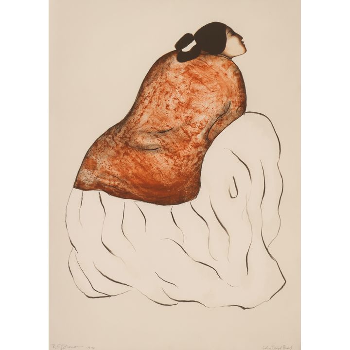 R.C. Gorman ''Navajo Woman'' 1978 Lithograph