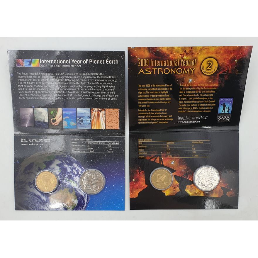 Unc. Coin Sets (x2)