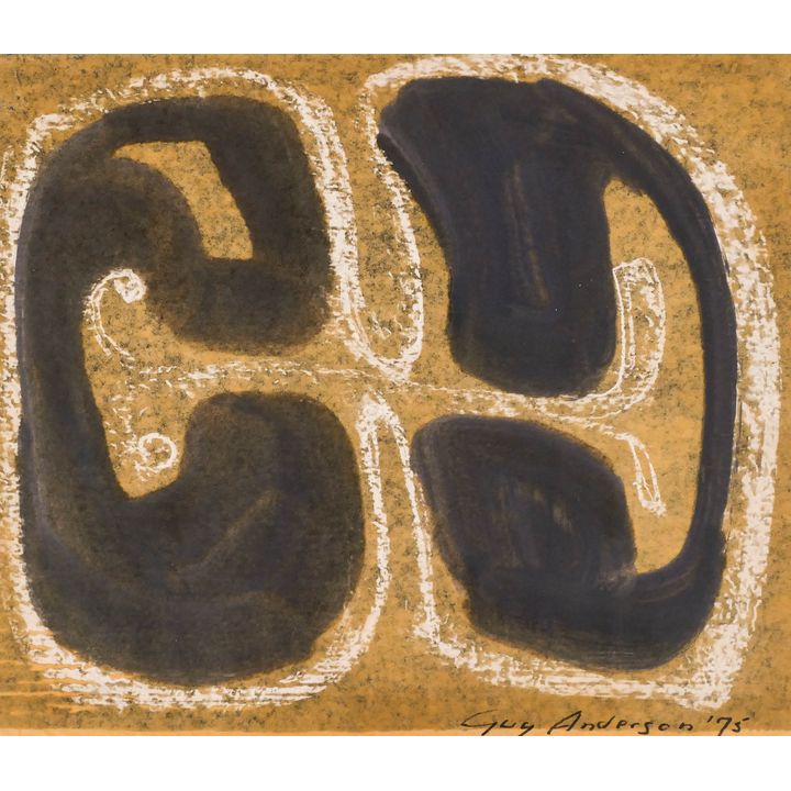 Guy Anderson ''Native Form'' 1975 Mixed Media