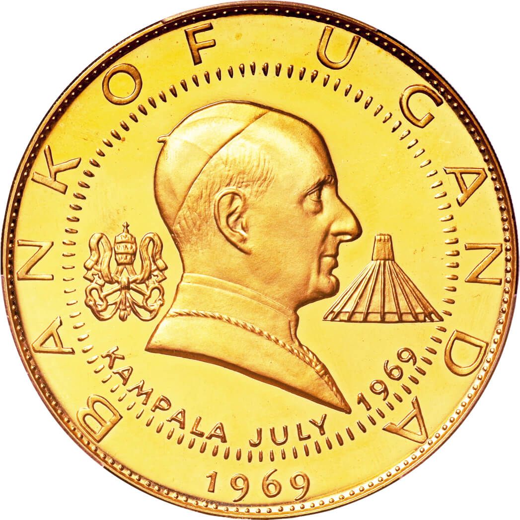 ウガンダ記念硬貨1000シリング