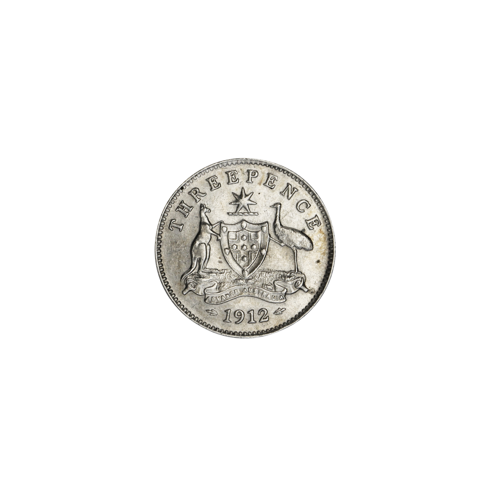 George V, Threepence, 1912, nEF