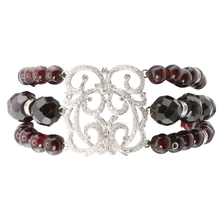 Pulsera con granates