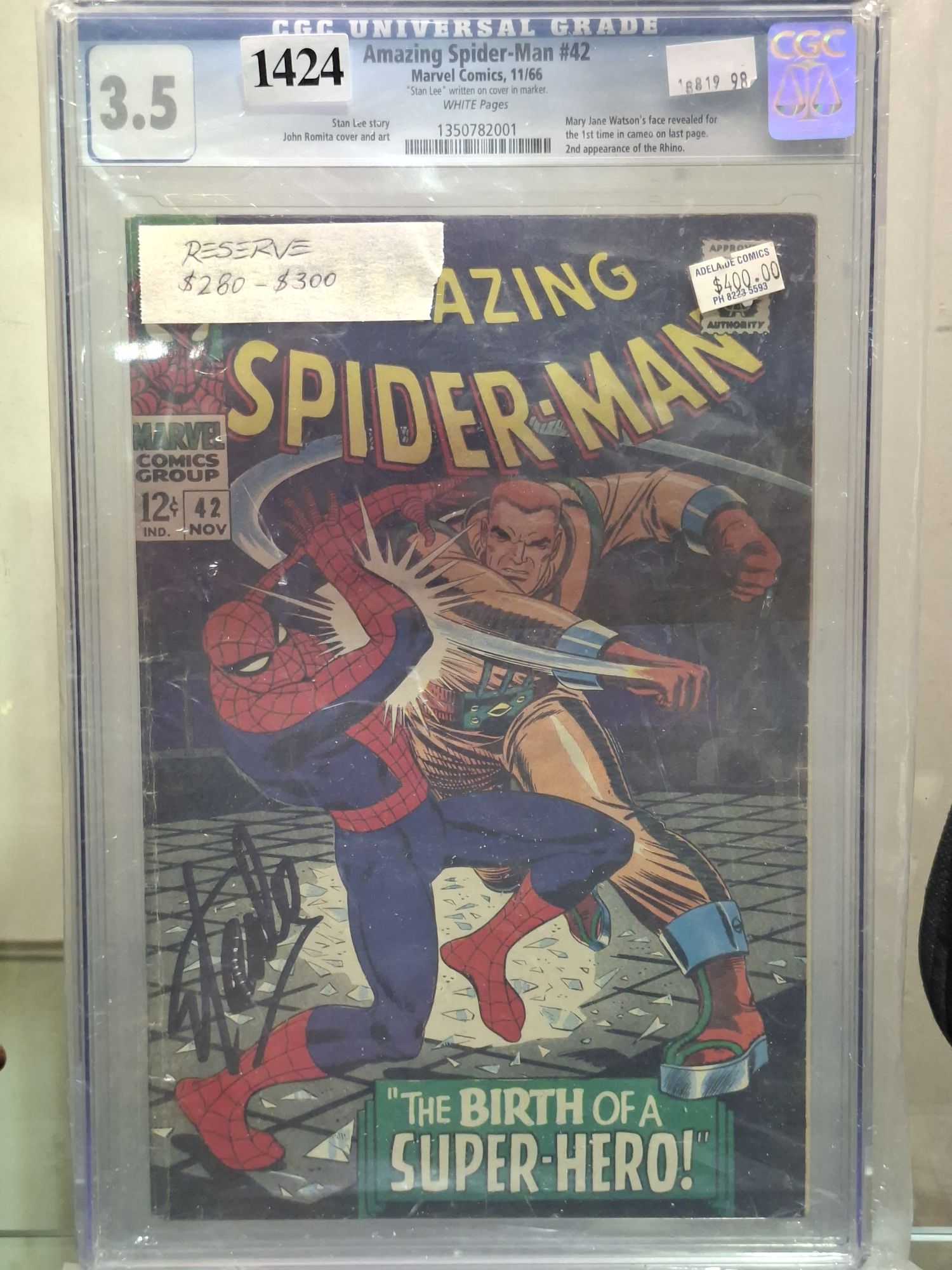 1424 · THE AMAZING SPIDER-MAN