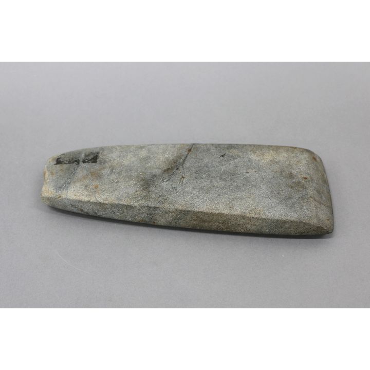 Large light grey gabbro toki (adze)