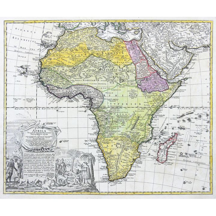 Spadkobiercy Homanna | Africa secundum legitimas projectionis stereographicae regulas…