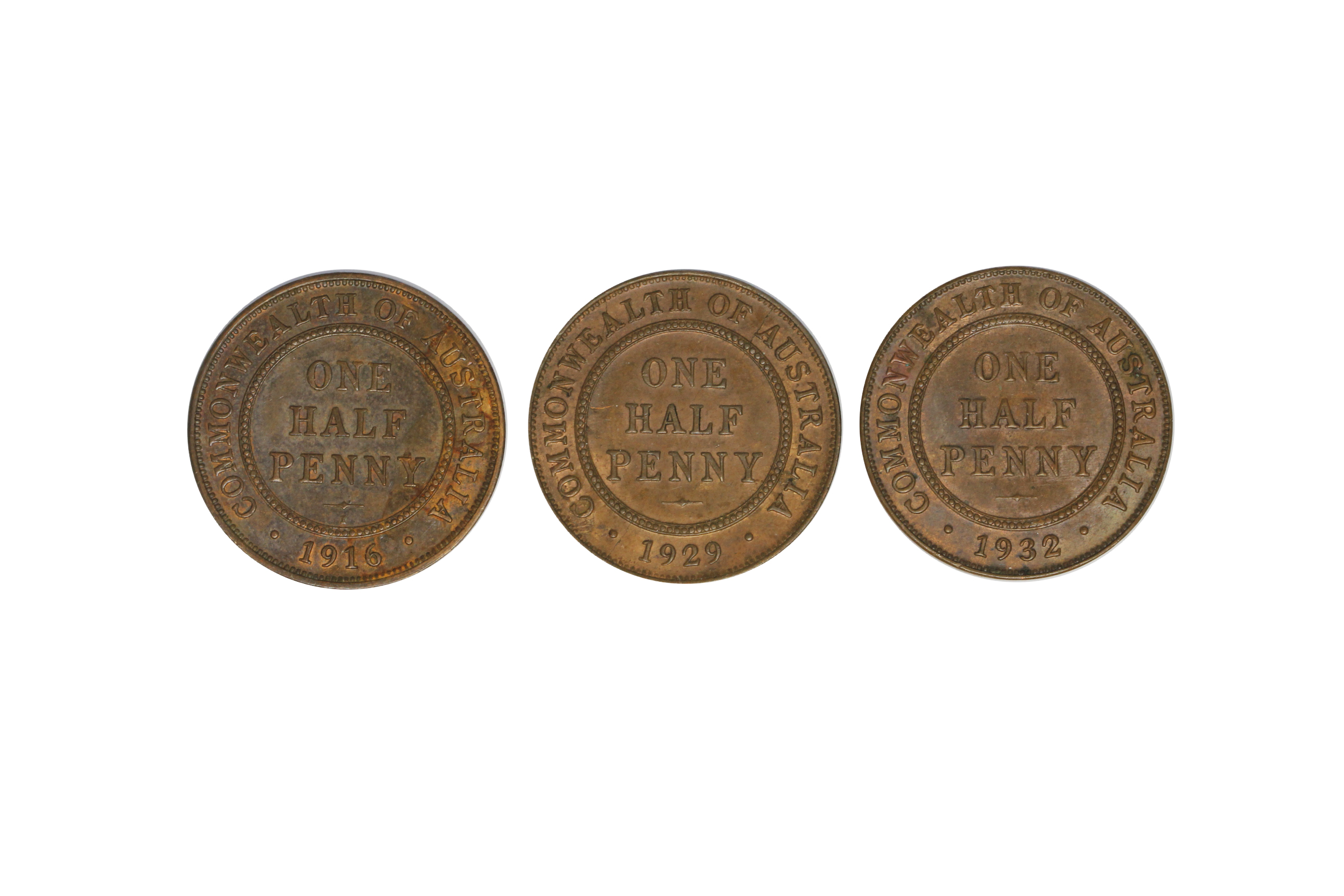 878 · Trio, Halfpenny