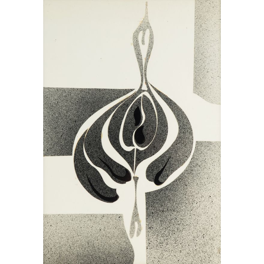 Zdzisław Stanek | Kolaż z cyklu światłoformy, ok. 1972-73