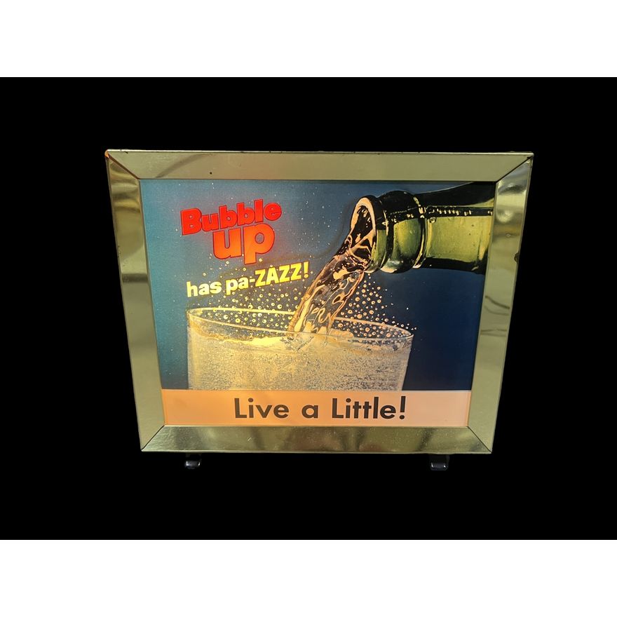 Bubble Up Has Pa-Zazz Live A Little Light Up Counter Display