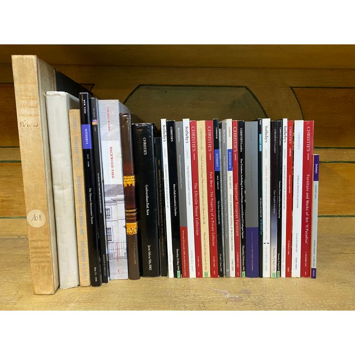 Auction Catalogues of Famous Art Collections - sales in London & New York (including properties of E