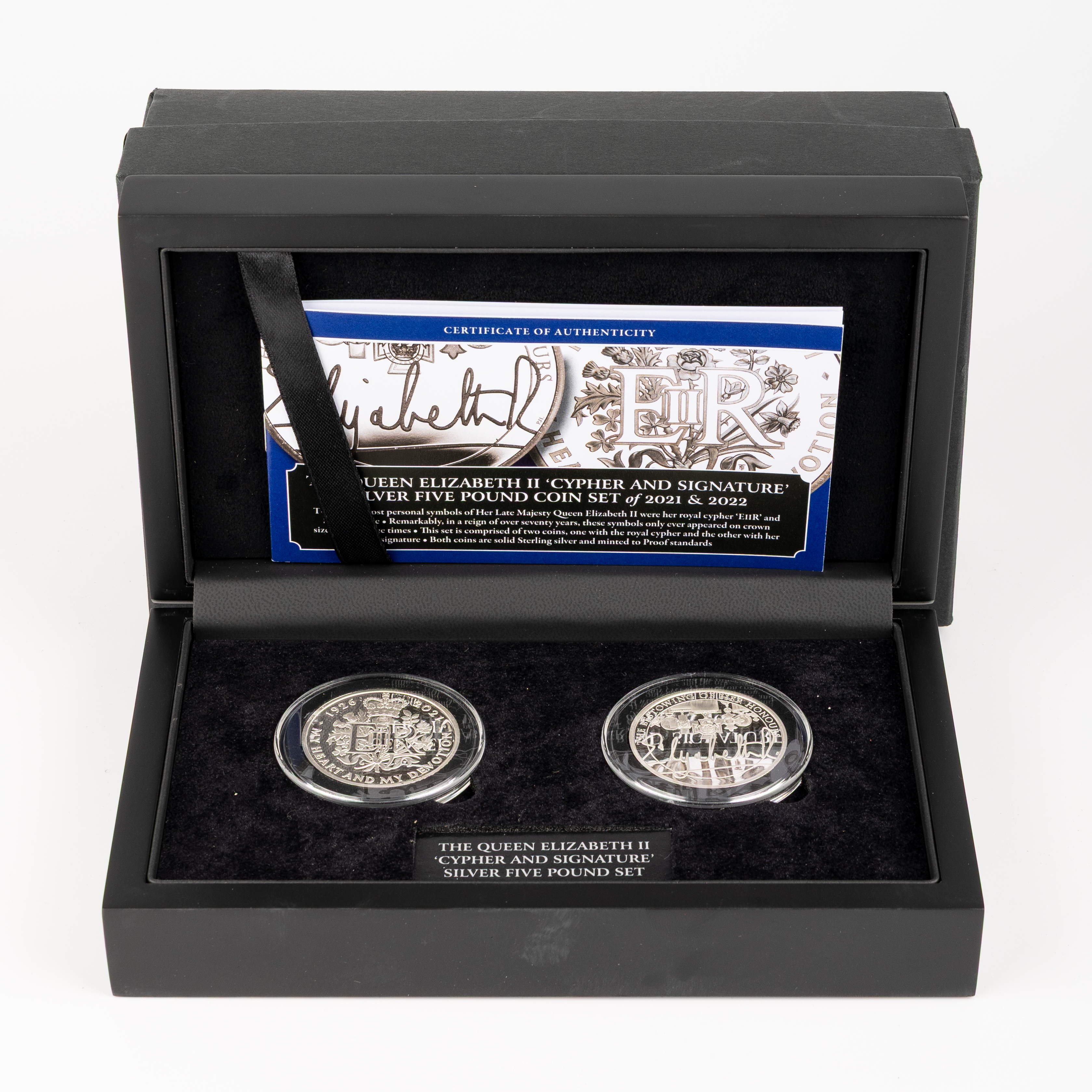 United Kingdom, Elizabeth II, Bradford Exchange, Five Pounds, 2021 - 2022, FDC