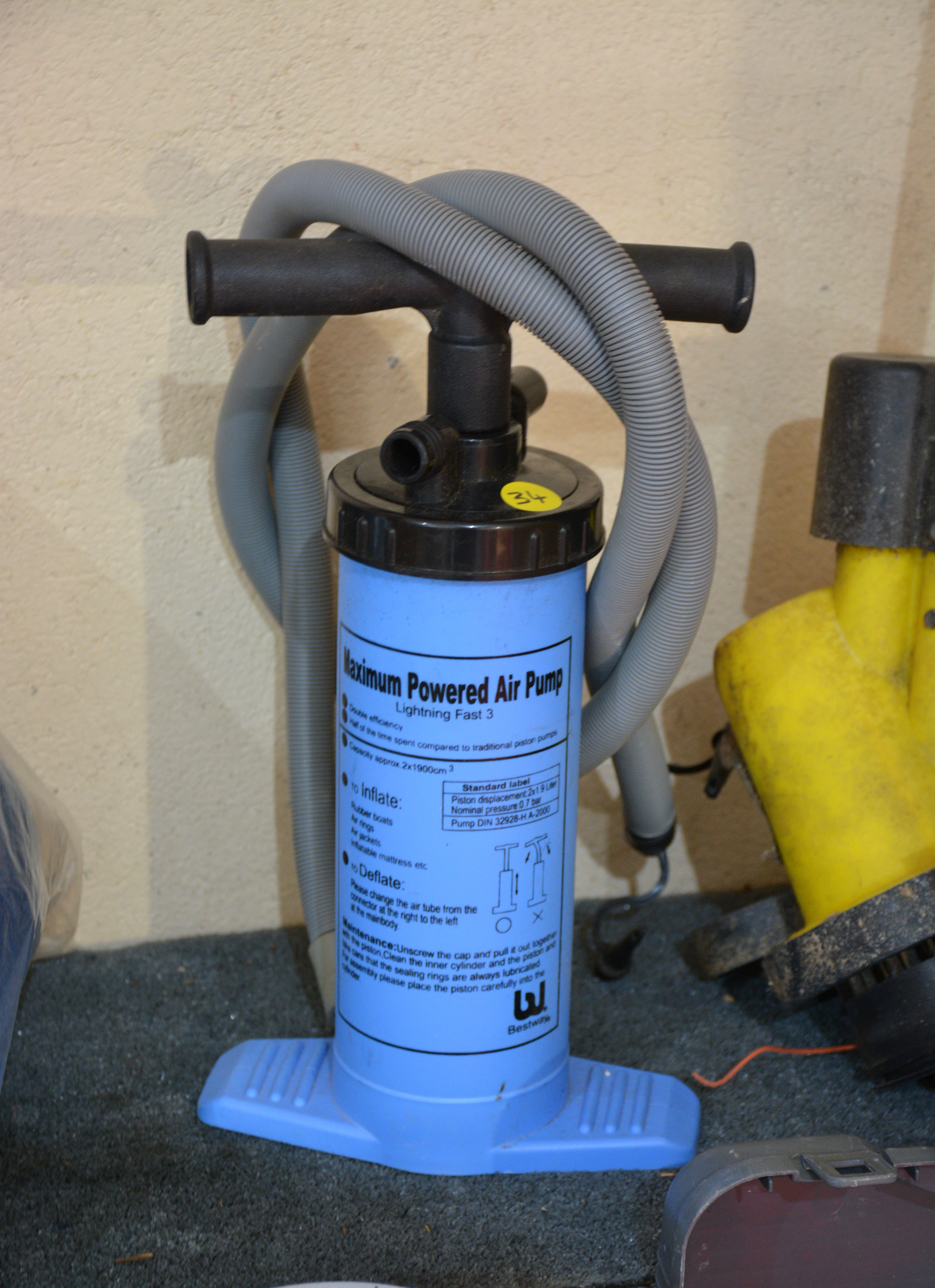 Maximum Powered Air Pump — sold at auction in New Zealand for $10